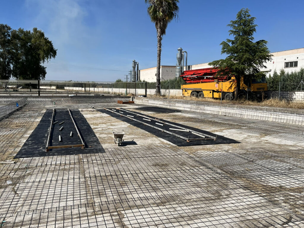 ESTANQUE “E” DE CENTRO DE ACUICULTURA DE VILLAFRANCO DEL GUADIANA